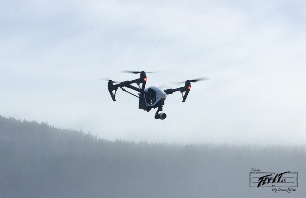 En av våre DJI Inspire 1